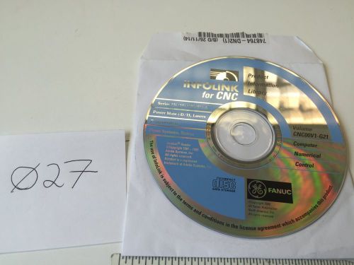 GE FANUC INFOLINK for CNC CD-ROM