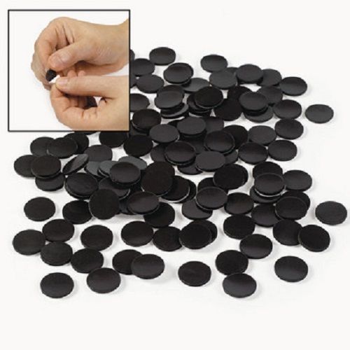 Lot of 200 Small Self Adhesive 1/2&#034; Craft Magnets Magnetic Dots