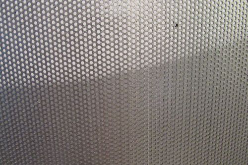 20 GA. 304 STAINLESS STEEL PERFORATED SHEET 1/16&#034; HOLES  9&#034; X 12&#034;