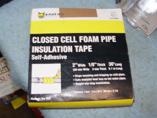 K-Flex Closed Cell Foam A/C Pipe Insulation Self Adhesive Tape