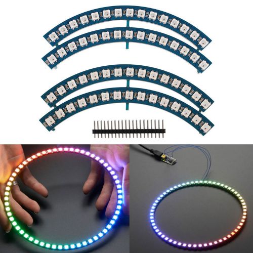 SK6812 RGB WS2812B 5050 LED Ring With Integrated Drivers Circular Light
