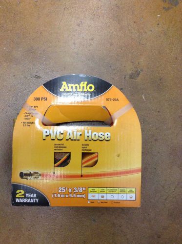 Amflo pvc air hose 25&#039; x 3/8&#034; 576-25a for sale