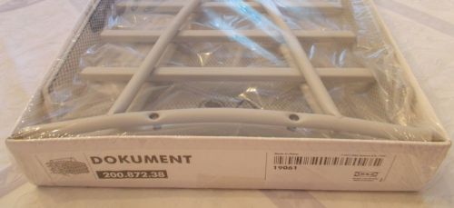 New IKEA Desk Top Organizer Dokument/Document Holder 3 Compartments/Shelf Layers