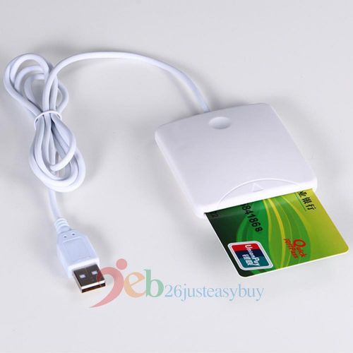 USB Contact Smart Chip Card IC Cards Reader Writer With SIM Slot K2 480 Mbps