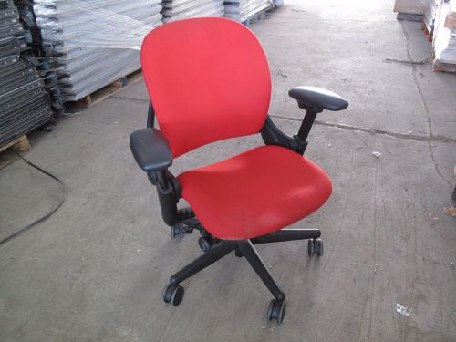 Red Steelcase Leap Chairs