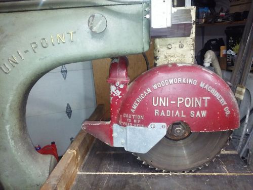 AMERICAN WOODWORKING UNI-POINT X36AF 15&#034; BLADE 3HP