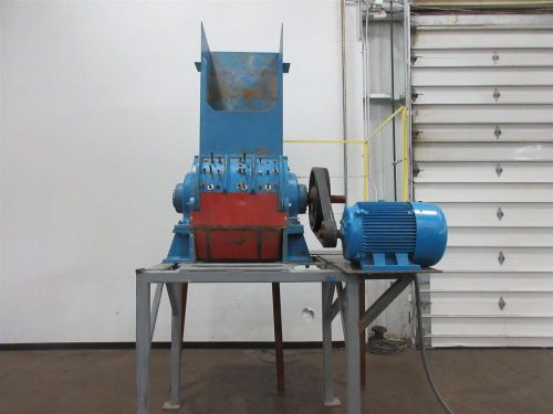 8&#034; x 26.5&#034; Condux Granulator, 6 Knife Open Rotor, 60 HP
