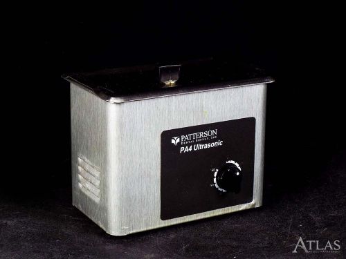 Patterson pa4 dental ultrasonic cleaner for instrument bath cavitation for sale