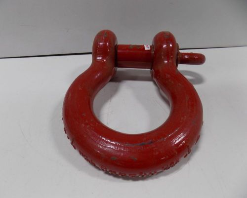 Crosby wll 35t 5he 2&#034; screw pin shackle for sale