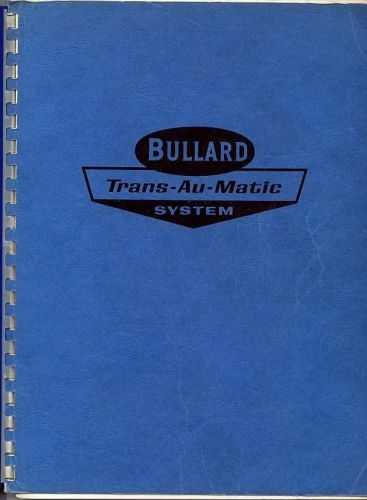 Bullard trans-au-matic system for sale