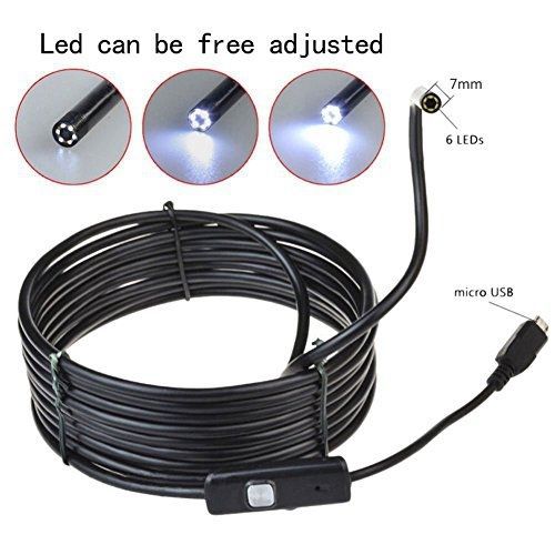GinTai Mini Portable Android USB Endoscope Camera 7mm Waterproof Borescope