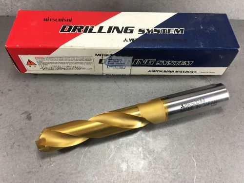 New mitsubishi .6875&#034; carbide tip drill w/ thru coolant, 3/4&#034; shank, brs0044 for sale