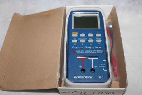 Bk precision capacitor sorting meter model 890 for sale