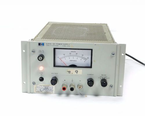 Agilent hp 6291a dc power supply 0-40 volts 0-5 amp 280 watts. tested! for sale