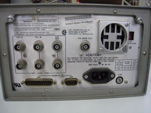 Tektronix Waveform Monitor 1750