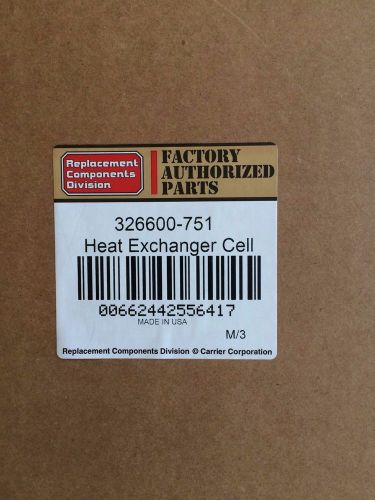 Carrier 326600-751 Heat Exchanger Cell (New)