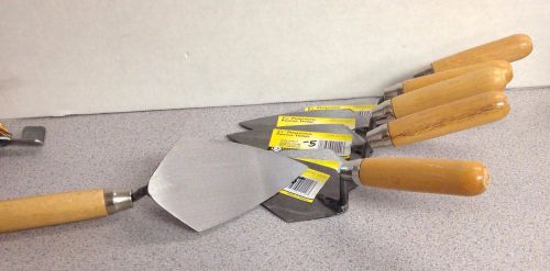 Warehouse lot sale 20 tools nice and cheap 5 1/2&#034; pointing trowel qep #92220 for sale