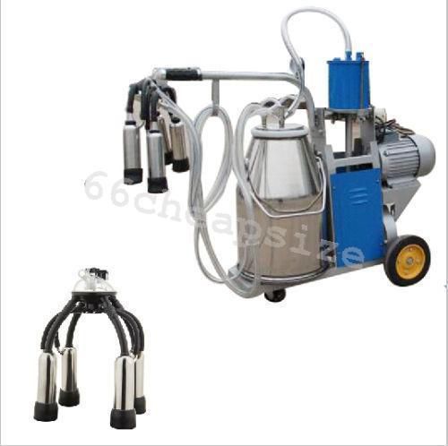 High quality milking machine milker for farm cows bucket 110v 25l bucket for sale