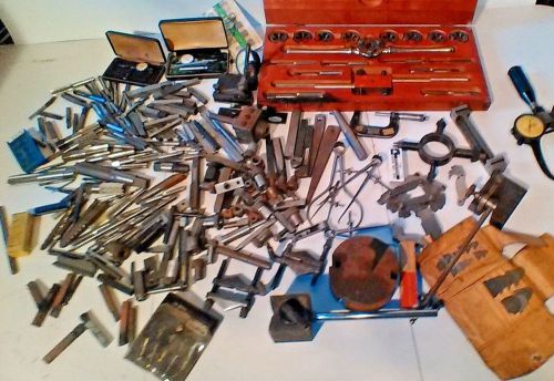 Huge Lot of Machinist Tools 56 LBS. New &amp; Used