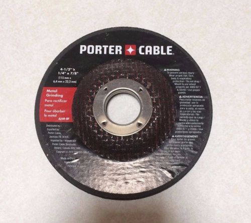 Porter Cable Metal Grinding 4/5 x 1/4 x 7/8 Type 27