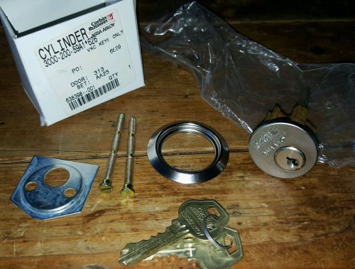 Corbin Russwin lock Cylinder with keys 3000-200-59a1 626 ASSA ABLOY