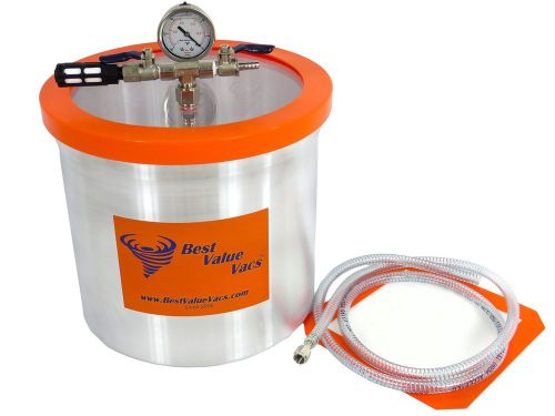 3 gallon aluminum vacuum chamber to degass urethanes silicones and epoxies for sale