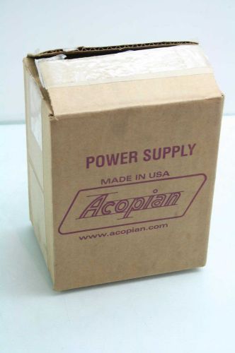 Nos acopian b12g200 7/10a 250v regulated power supply automation for sale
