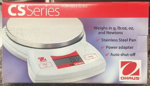 Ohaus CS200 CAP 200g, Read 1g Series Compact Scale portable balance