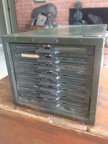 Vintage Kardex industrial filing drawer