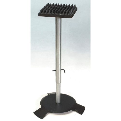 Box support stand, 4pmd4,  black, metal, 14in. h nib for sale