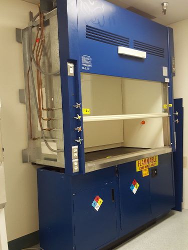 6-foot fume hood with flammable cabinet base unit for sale