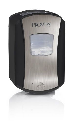 Provon 1372-01 ltx-7 brushed dispenser 700ml capacity chrome/black new for sale