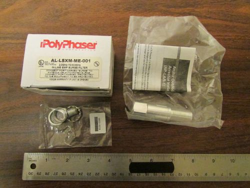 PolyPhaser AL-LXM-ME-001 2 - 6 GHz In-Line EMP Surge Filter New