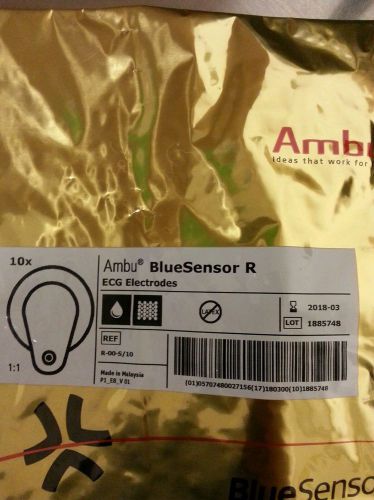 12 new packs of ambu blue sensor sp electrode, 1.5&#034;, pk/10  unopened for sale