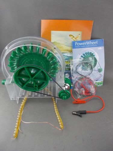 The PowerWheel Water Bundle Turbine Hydro Generator Physics Electricity Teaching