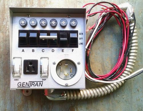 Gentran Model 30216 Transfer Switch - 30 AMP