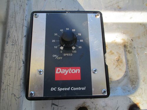 DAYTON 4Z527E DC Sped Control