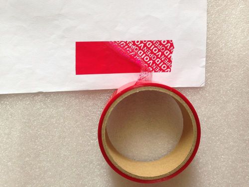 Free shipping 1Roll Tamper evident VOID open tape security packing seal 30mm*15m
