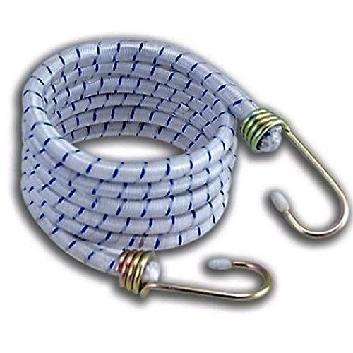 Homebay long bungee cord with galvanized steel hooks heavy-duty durable new for sale