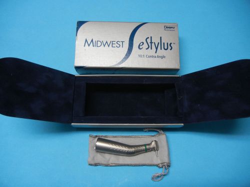 MIDWEST STYLUS 10:1 FIBER OPTIC DENTAL HANDPIECE.  NEW IN BOX &amp; 3 MONTH WARRANTY