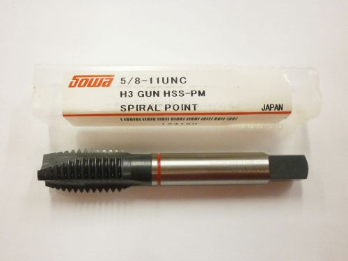 Sowa Tool 5/8-11 H3 Spiral Point Red Ring Tap CNC Style 48 HRC HSS 124-180 ST14
