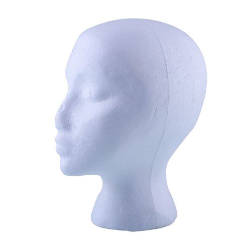 New female STYROFOAM MANNEQUIN MANIKIN display hat 53.5cm Head Circumference