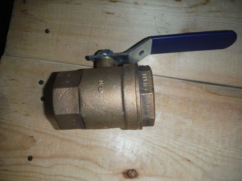 New Nibco 2&#034; Threaded  Bronze  Ball Valve