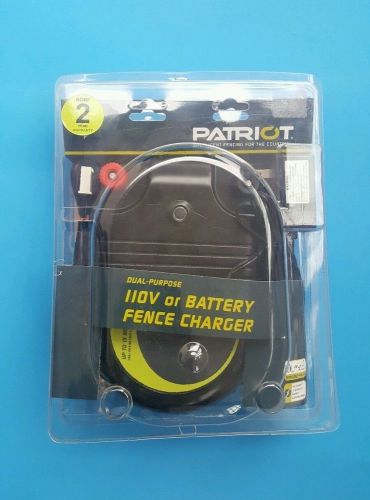 A2c PATRIOT P5 Electric Fence Charger Energizer 15 mile 60 acres  Fence Tester