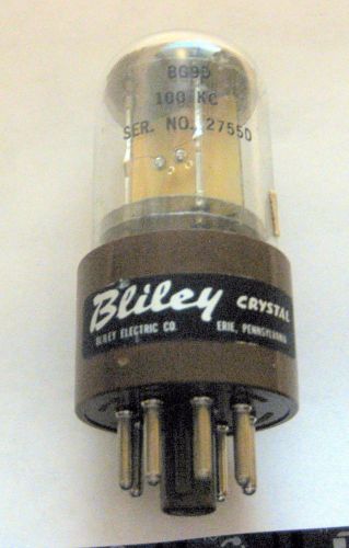 Blliley 100 KHz Crystal BG9D tested. Can be jumpered for use in Hallicrafters RX