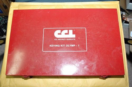CCL Security Products Keying kit Olymp-1 Professional Key Residential Locksets