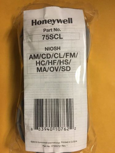 Honeywell 75SCL NIOSH Respirator Cartridges For Full or Half Mask (2 PACK) NEW