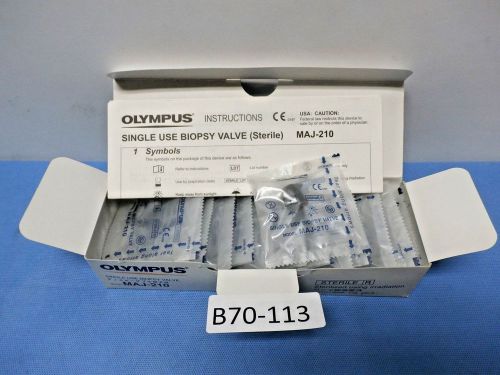 Olympus MAJ-210 Biopsy Port Valve Endoscopy laparoscopy Instruments. Box of 16