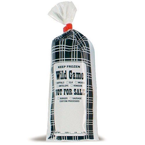 UltraSource 190013 Wild Game Meat/Chub Bag, NFS, 2 lb, 4.25&#034; Width x 13.5&#034;