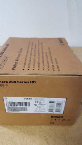 Bosch IP Dome 200 Series NDC-265-P Network surveillance Dome Camera Tamperproof